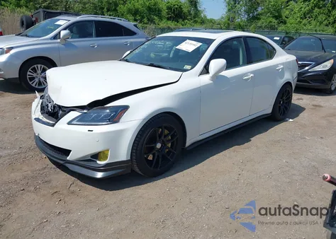 2006 Lexus Is 350 из США, поврежденный, VIN JTHBE262865008646